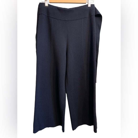 Club Monaco Black Wool Knit Culottes Size M - Picture 3 of 4